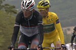 Frank Schleck pendant la seizi�me �tape du Tour de France 2011